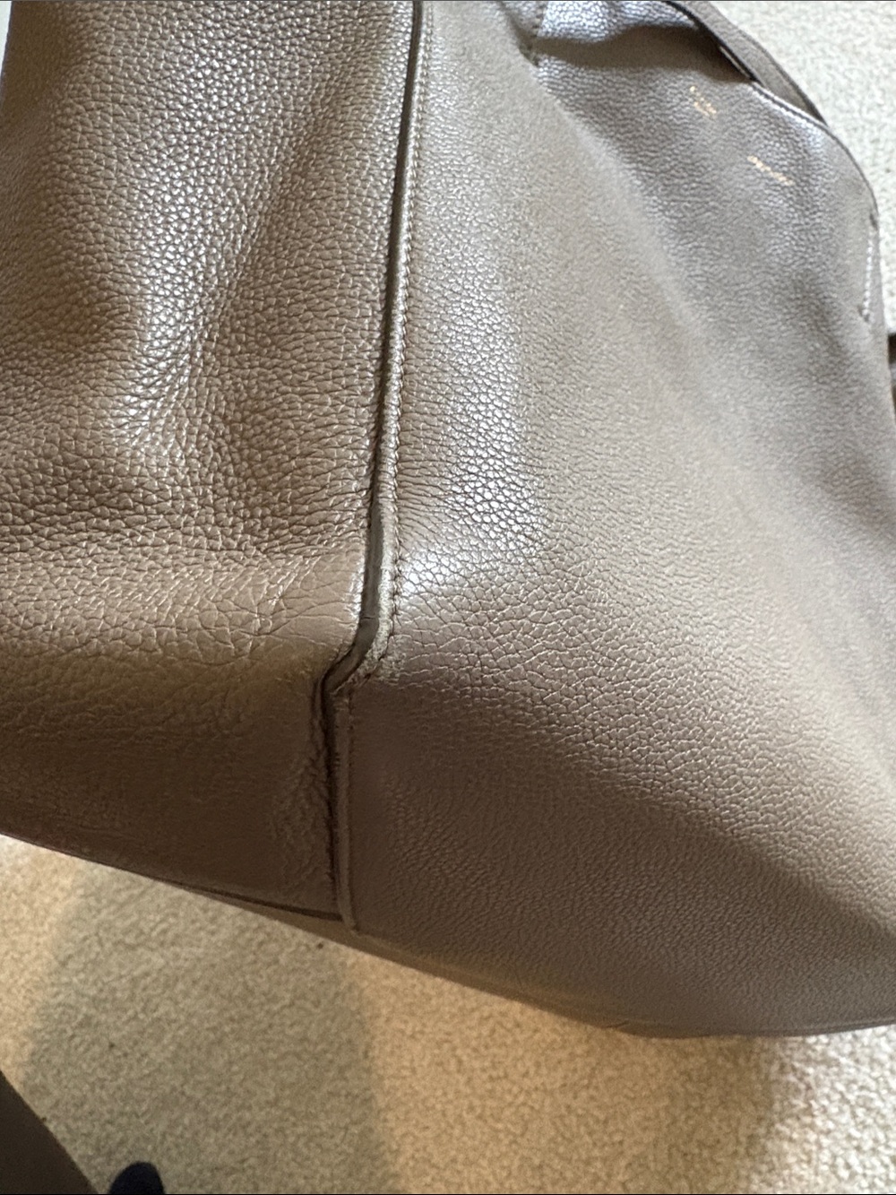 Celine Cabas Phantom in Taupe - Picture 11 of 12